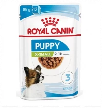 Royal Canin X-small для щенков мелких пород, соус - 85 г*12 шт