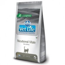 Farmina Vet Life Cat Neutered Male сухой корм для взрослых кастрированных котов - 2 кг