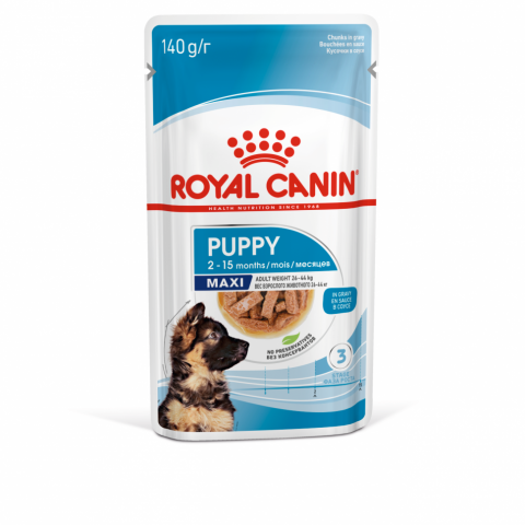 Royal Canin Maxi Puppy влажный корм для щенков крупных пород - 140 г*10 шт