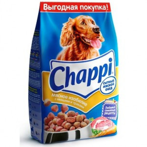 Chappi Мясное Изобилие (Корм для взрослых собак всех пород), 15 кг