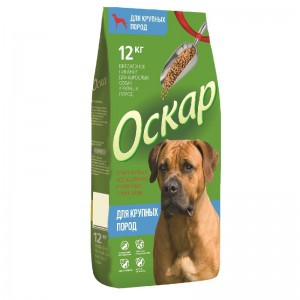 Оскар Макси (Сухой корм для взрослых собак крупных пород), 12кг