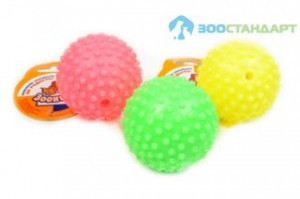 Зооник Игрушка для собак Мяч игольчатый №4 103 мм