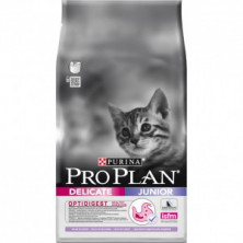 Purina Pro Plan Delicate сухой корм для котят с чувствительным пищеварением с индейкой - 200 г