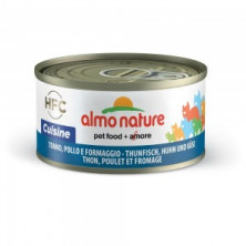 P Almo Nature Legend HFC Adult CatTuna, Chicken&Cheese (Консервы для взрослых  кошек, с тунцом, курицей и сыром, 75% мяса), 70 г