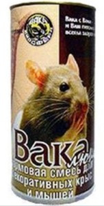 Вака Люкс (Корм для декоративных крыс и мышей) 800г