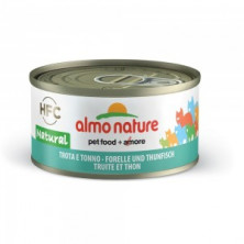 P Almo Nature Legend HFC Adult Cat Trout&Tuna (Консервы для взрослых кошек, с форелью и тунцом, 75% мяса), 70 г