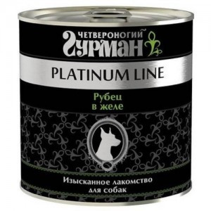 Четвероногий Гурман Platinum Line Рубец говяжий в желе (Консервы для собак), 240 г