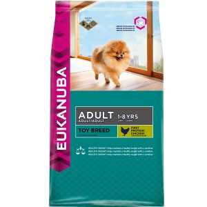 Сухой корм Eukanuba Adult Toy Breed для собак миниатюрных пород с птицей - 500 г