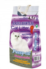 Pussy Cat Комкующийся (Наполнитель для кошек) (12.9 кг) 4,5л х 3шт