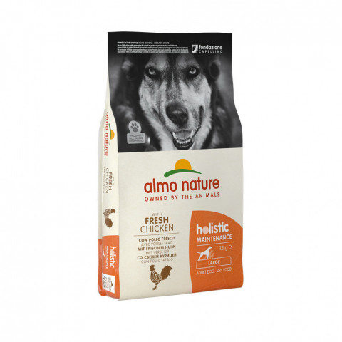 Almo Nature Holistic Adult Dog Large & Chicken сухой корм класса холистик для взрослых собак крупных пород с курицей - 12 кг