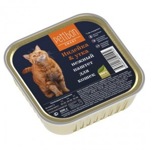 Petibon Smart Индейка & Утка (Консервы для взрослых кошек), 100 г