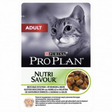 Pro Plan Adult паучи для взрослых кошек с ягненком - 85 г х 26 шт