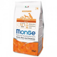 Monge Dog Speciality сухой корм для взрослых собак всех пород с уткой, рисом и картофелем 12 кг