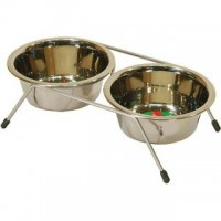 ТРИОЛ Миска на подставке 0,4л (жук)