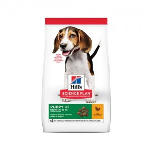 Сухой корм Hills Science Plan для щенков средних пород для поддержания сильного иммунитета, с курицей - 12 кг