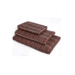 Зоофортуна Лежак Прямоугольный №1 (Лежанка  со съемным чехлом для собак, цвета в ассортименте), 60*40*6 см