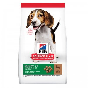Hill's Science Plan Puppy Medium Lamb with Rice (Cухой корм для щенков средних пород с оптимальным содержанием энергии и минералов, с ягненком и рисом), 800 г