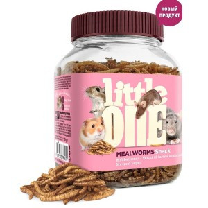 Little One Мучной червь (Лакомство для всеядных грызунов ) 70г