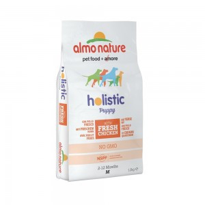 P Almo Nature Holistic Puppy&Chicken (Сухой корм для щенков всех пород с курицей), 12 кг