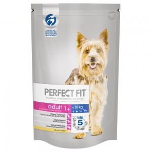 Perfect Fit Small Adult (Сухой корм для взрослых собак мелких и миниатюрных пород, с курицей), 500 г