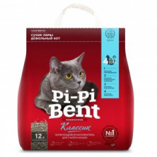 PiPiBent Classiс (Комкующийся наполнитель для кошек), 15 кг