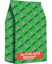 ZooRing Active Dog Стандарт Мясной микс. 25/13, 20 кг