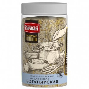 Четвероногий Гурман Каша Богатырская (Каша для собак), 300 г