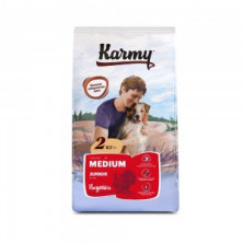 Karmy Medium Junior Turkey (Сухой корм для щенков средних пород до 1 года ), 2 кг