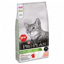 Pro Plan Cat Adult Sterilised Sensitive сухой корм для стерилизованных кошек для поддержания органов чувств с лососем - 10 кг