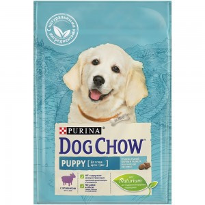 Dog Chow Puppy & Junior Lamb & Rice (Корм для щенков до 1 года Ягненок с Рисом), 14 кг