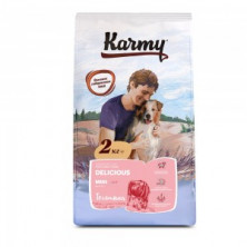 Karmy Delicious Mini Veal (Cухой корм для взрослых собак мелких пород привередливых в питании, с телятиной) 15кг