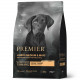 Premier Dog Turkey Junior Medium & Maxi сухой корм для юниоров средних и крупных пород, свежее мясо индейки - 3 кг