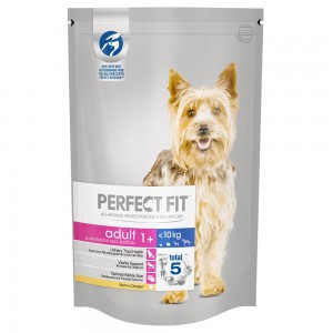 Perfect Fit Small Adult (Сухой корм для взрослых собак мелких и миниатюрных пород, с курицей), 6 кг