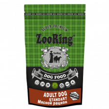 ZooRing Adult Dog Standart (Мясной рацион) 23/10, 2 кг