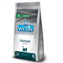 Farmina Vet Life Cat Hairball сухой корм для взрослых кошек для выведения шерстяных комочков - 10 кг