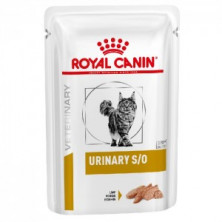 Royal Canin Urinary S/O влажный диетический корм паштет для взрослых кошек при МКБ с курицей - 85 г*12 шт
