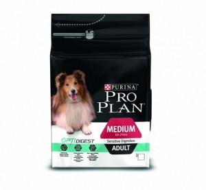 Pro Plan Adult Medium Sensitive Digestion сухой корм для взрослых собак cредних пород с чувствительным пищеварением с ягненком и рисом - 1.5 кг