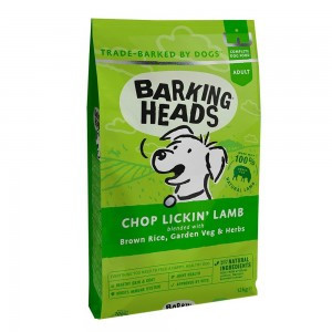 Barking Heads Chop Lickin Lamb (Сухой корм для собак с ягненком и рисом, мечты о ягненке), 18 кг