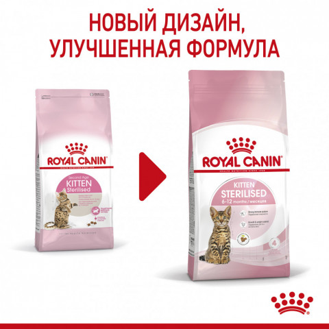 Royal Canin Kitten Sterilised сухой корм для стерилизованных котят - 400 г