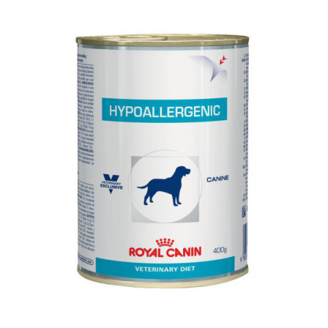 Royal Canin Hypoallergenic Canine гиппоаллергенный для питания взрослых собак, кроме беременных и кормящих - 400 г*12 шт