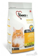 1st Choice Mature or Less Active сухой корм для стареющих и малоактивных кошек с цыпленком - 2,72 кг