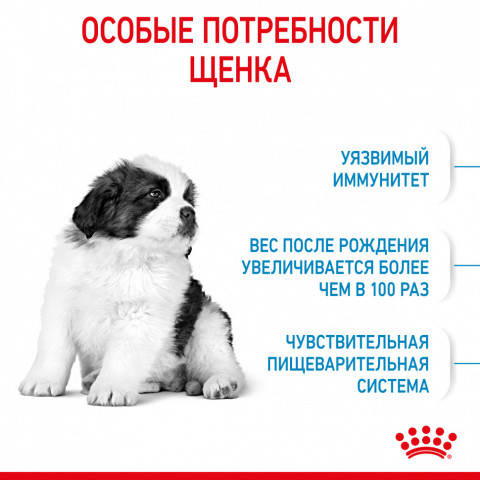 Royal Canin Giant Puppy сухой корм для щенков гигантских пород с 2 до 8 месяцев - 15 кг, Здоровое питание для щенков гигантских пород