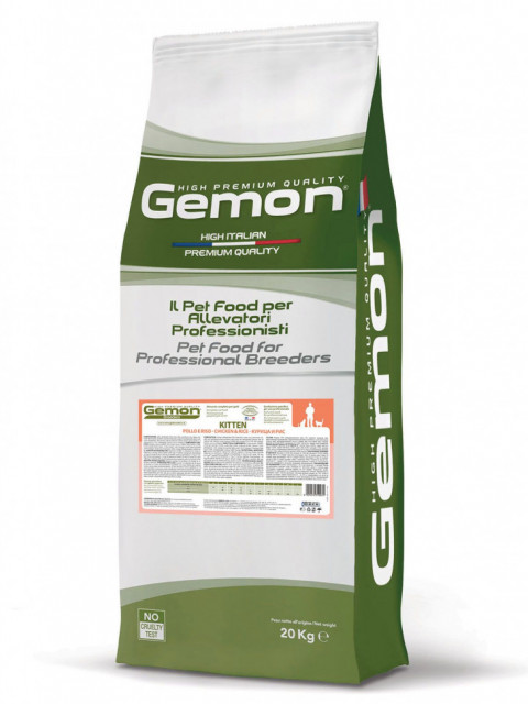 Gemon Kitten сухой корм для котят с курицей и рисом 20 кг