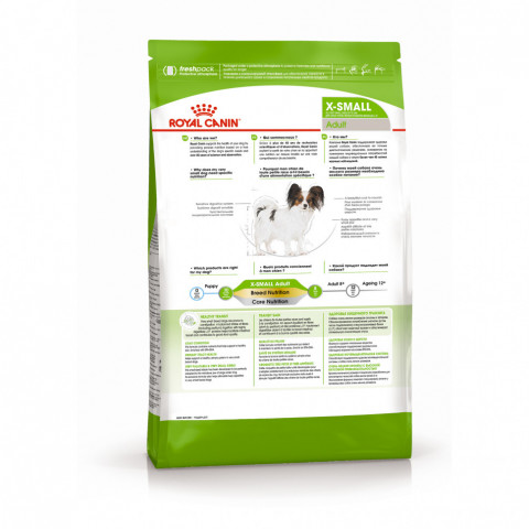 Royal Canin X-Small Adult для собак миниатюрных размеров от 10 месяцев до 8 лет - 1,5 кг