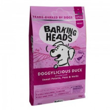 Barking Heads Doggylicious Duck сухой беззерновой корм для взрослых собак с уткой и бататом - 2 кг