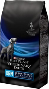 Purina Pro Plan Veterinary Diets DRM Dermatosis сухой корм для щенков и взрослых собак для поддержания здоровья кожи при дерматозах и выпадении шерсти - 1,5 кг