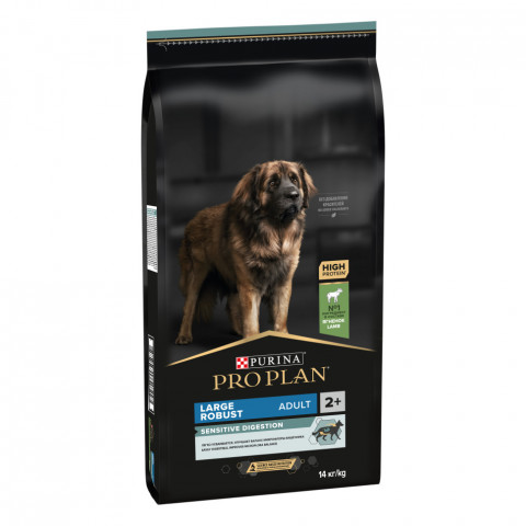 Pro Plan Adult Large Robust сухой корм для взрослых собак крупных пород с мощным телосложением с ягненком - 18 кг