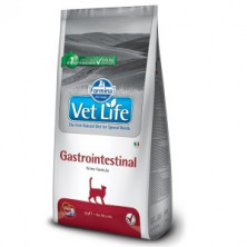 Farmina Vet Life Cat Gastrointestinal сухой корм для взрослых кошек при заболеваниях желудочно-кишечного тракта - 400 г