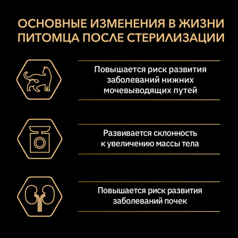 Pro Plan Sterilised паучи для взрослых стерилизованных кошек с курицей - 85 г х 26 шт