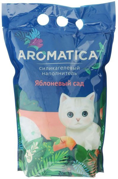 AromatiCat Силикагелевый наполнитель Яблоневый сад, 3 л